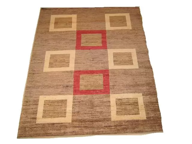 Art deco style rug from pakistan 