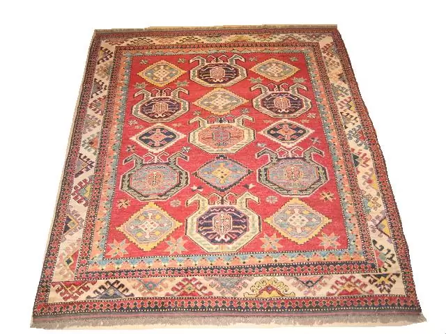 Kazak Afghan Rug 