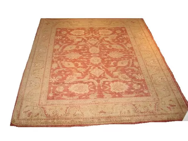 Ziegler carpet - pakistan in light red color