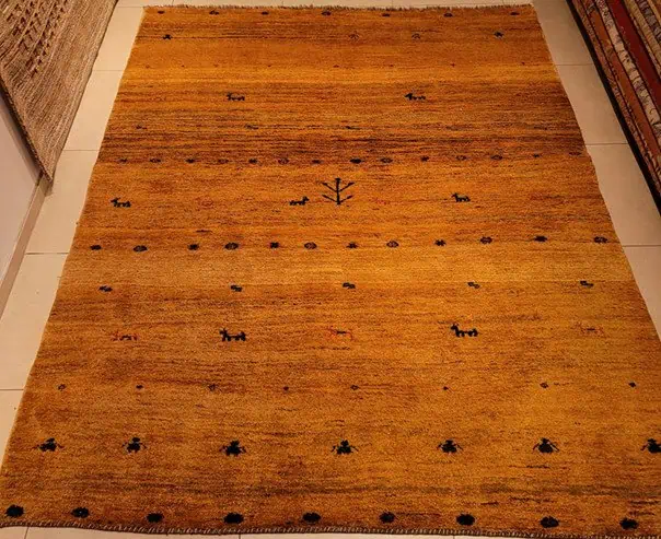 Clean Oriental rug without stains after professional deep cleaning