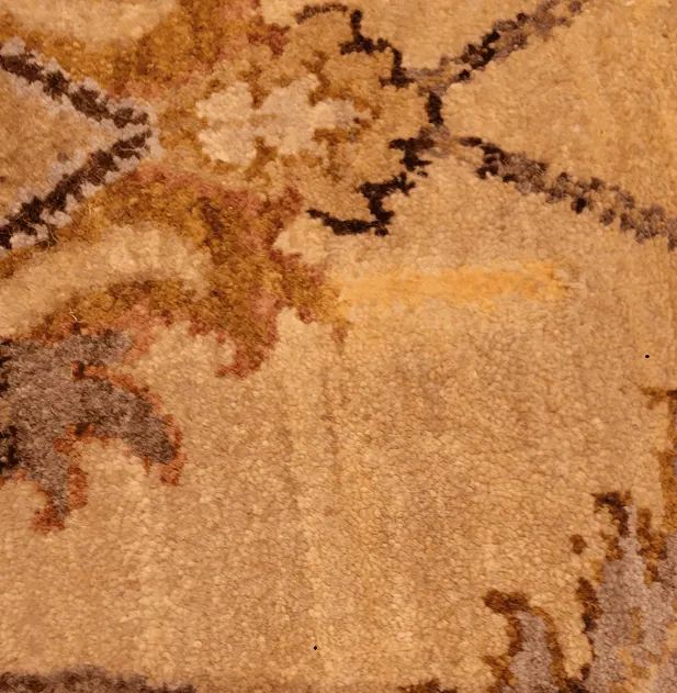 Pre-Restoration Phase , indian rug Pre-Restoration Phase: Indian Allover Design Rug